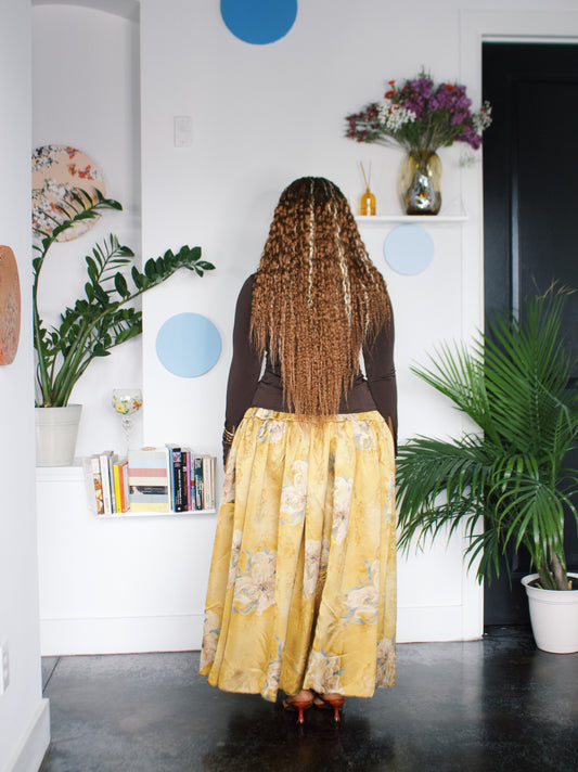 The Meadow Skirt | Yellow Lilly