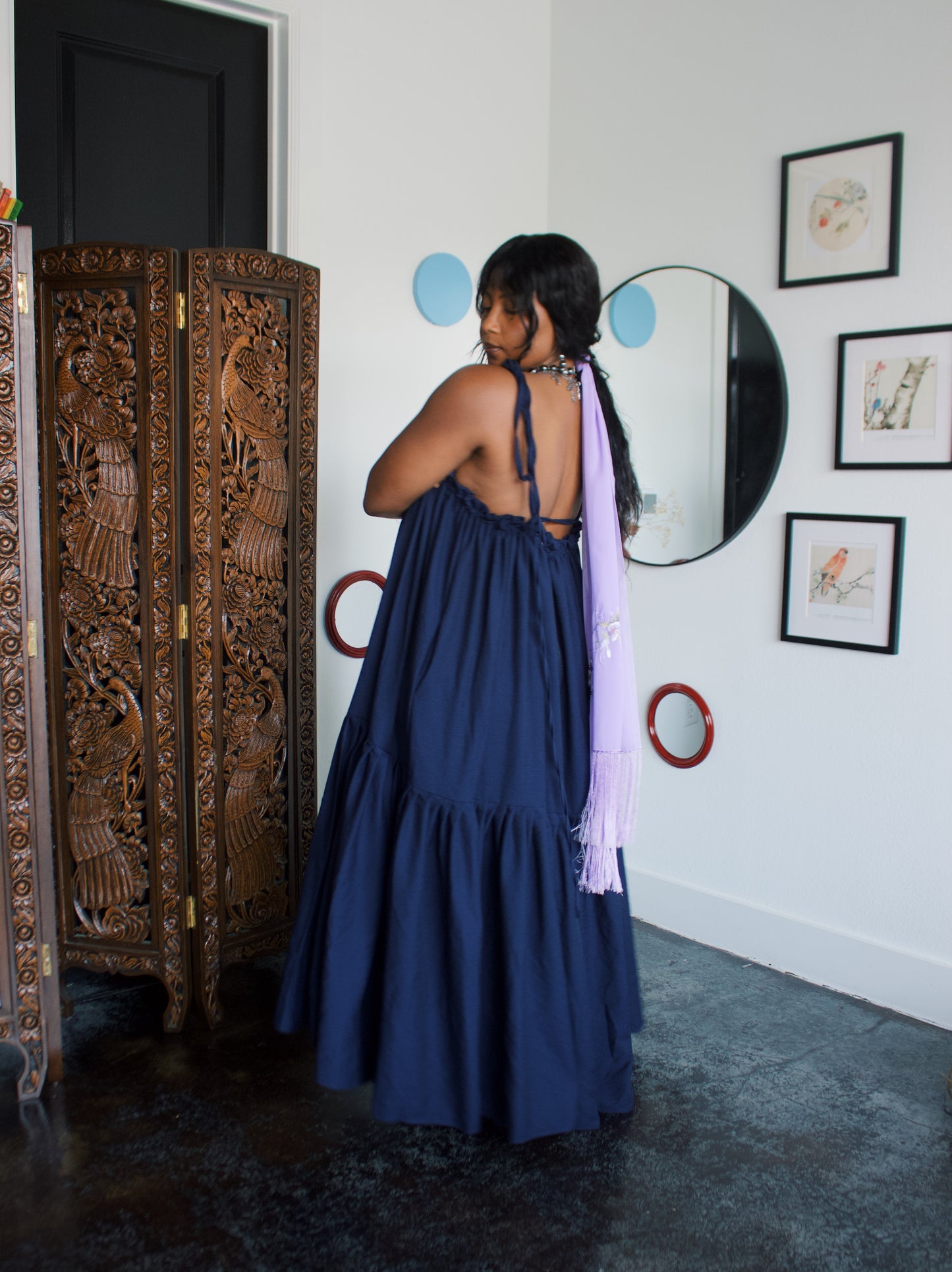 The Omi Dress in CotLin