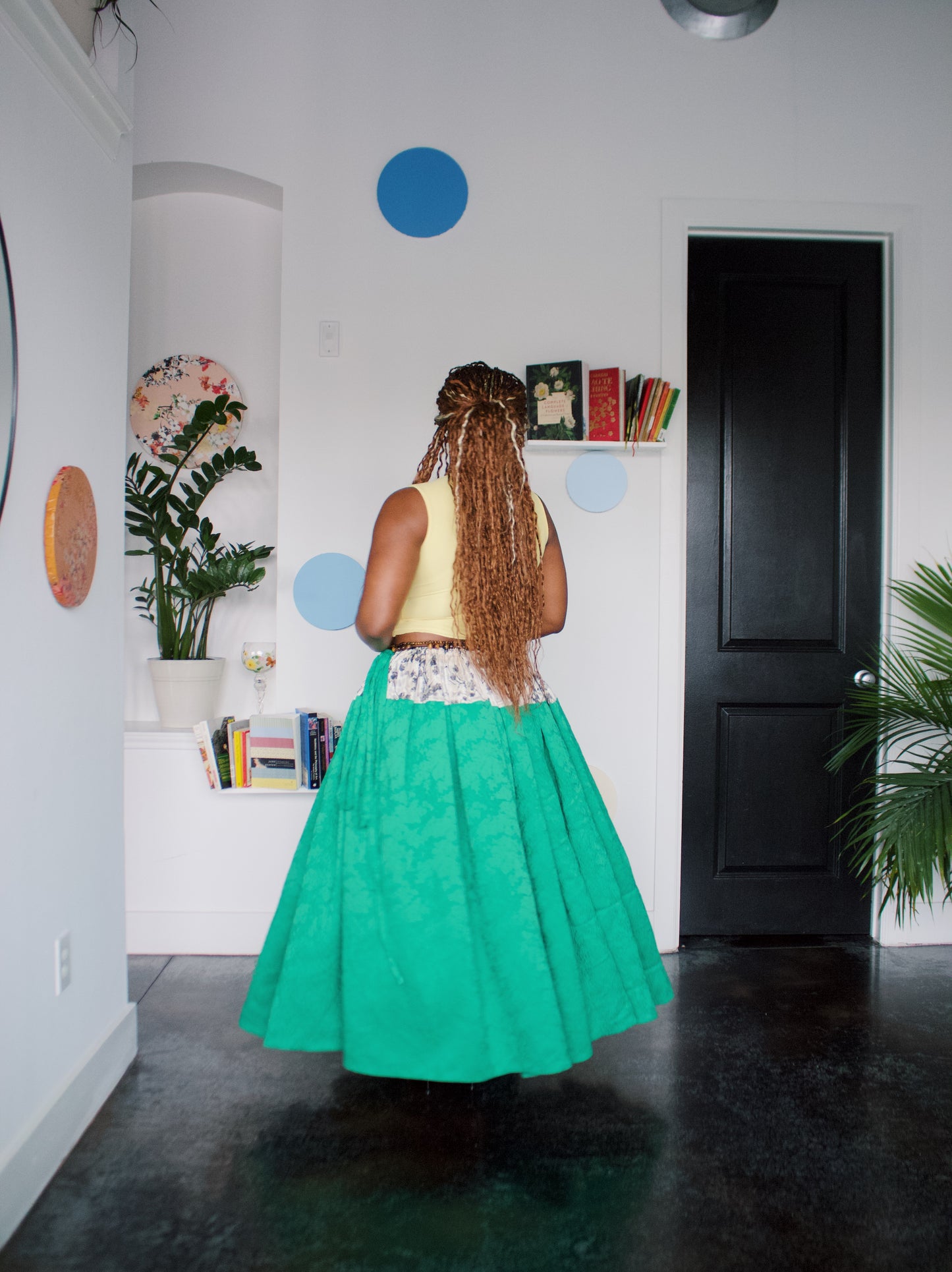 The JOANNA Skirt in Plum | Clover