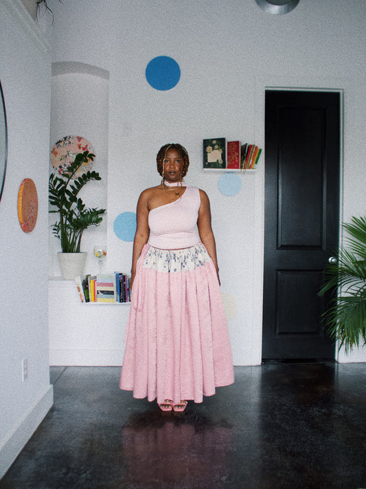 The JOANNA Skirt in Plum | Petal