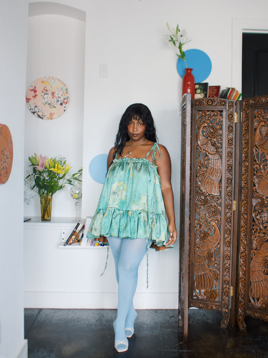 The Komi Dress - Blue Lily