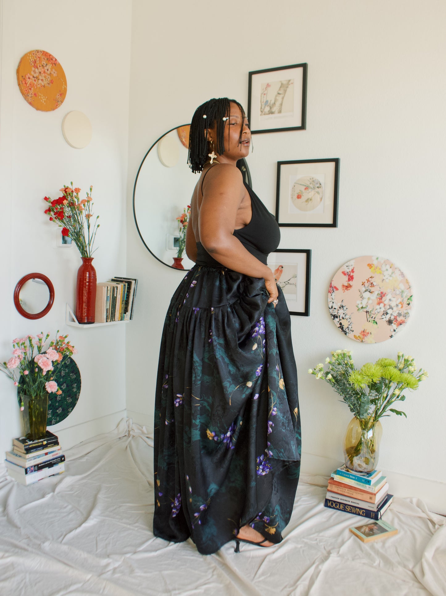 The Meadow Skirt - Wisteria