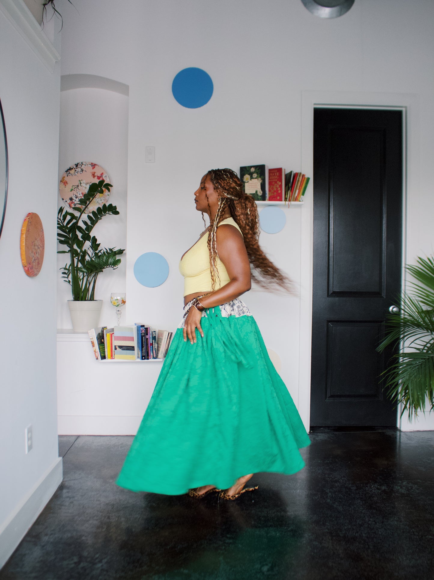 The JOANNA Skirt in Plum | Clover