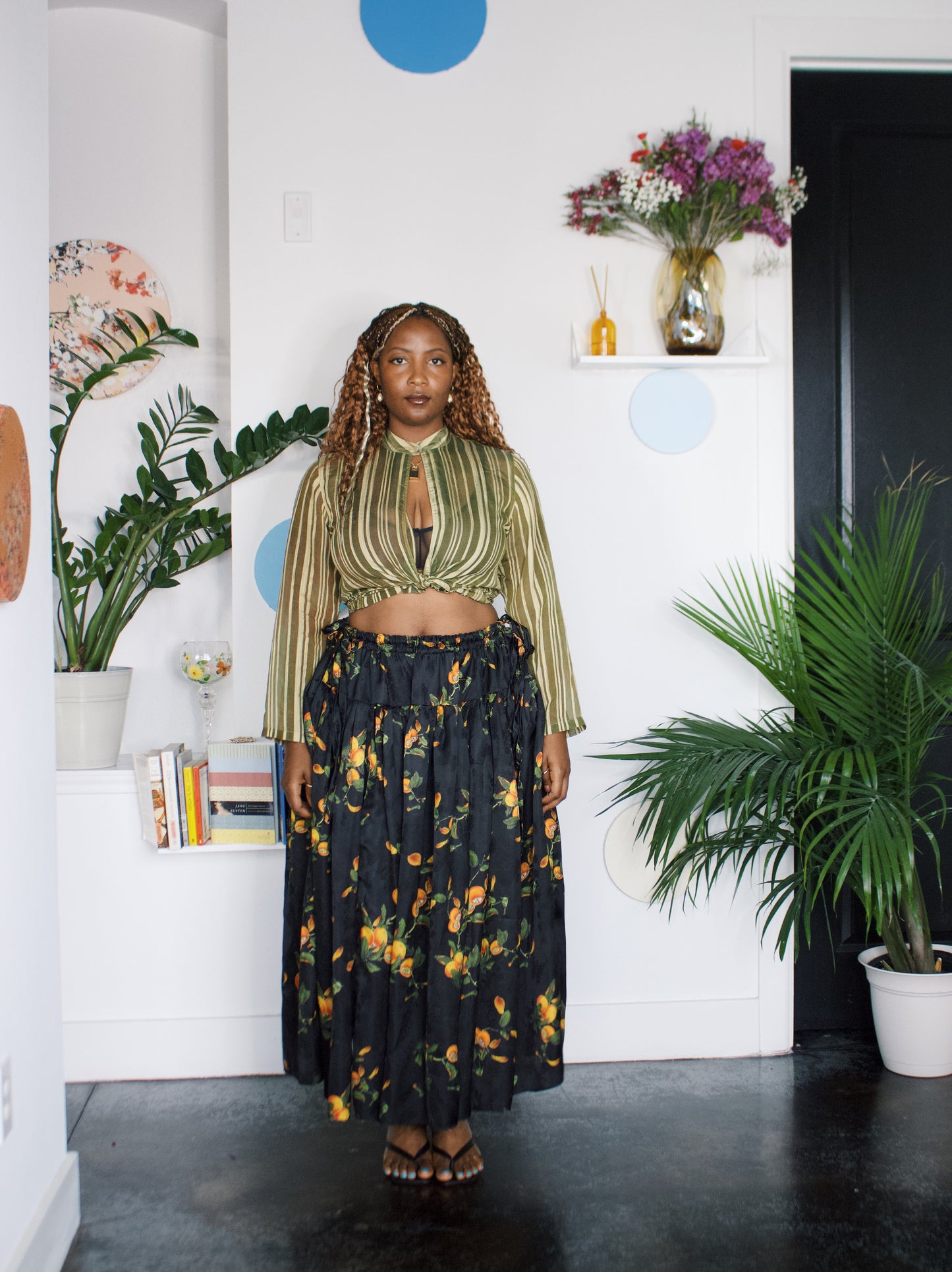 The Meadow Skirt | Persimmon