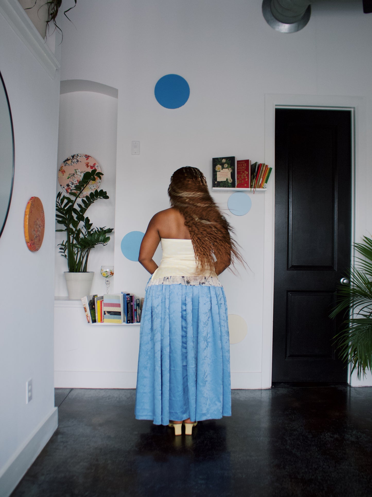 The JOANNA Skirt in Plum | Hydrangea