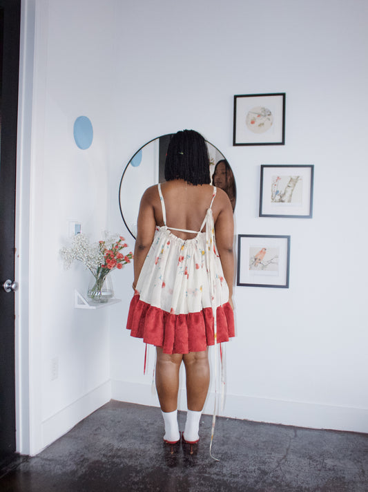 The Komi Dress - Fruits - Pomegranate