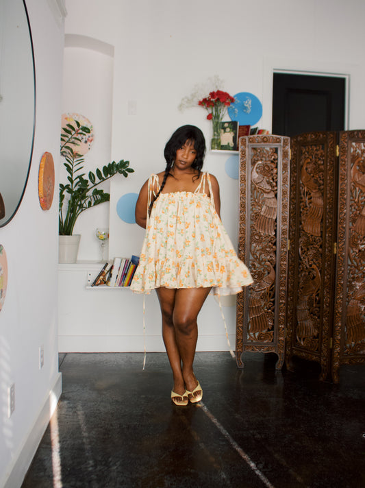 The Komi Dress - Fruits - Oranges