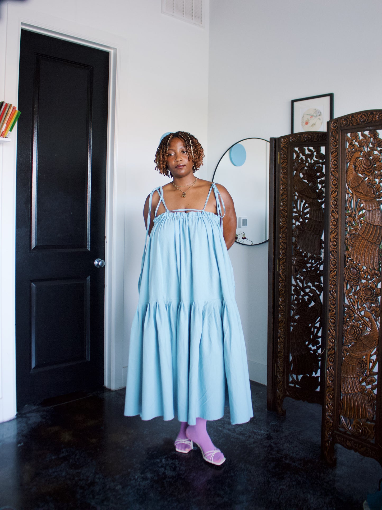 The Omi Dress in CotLin