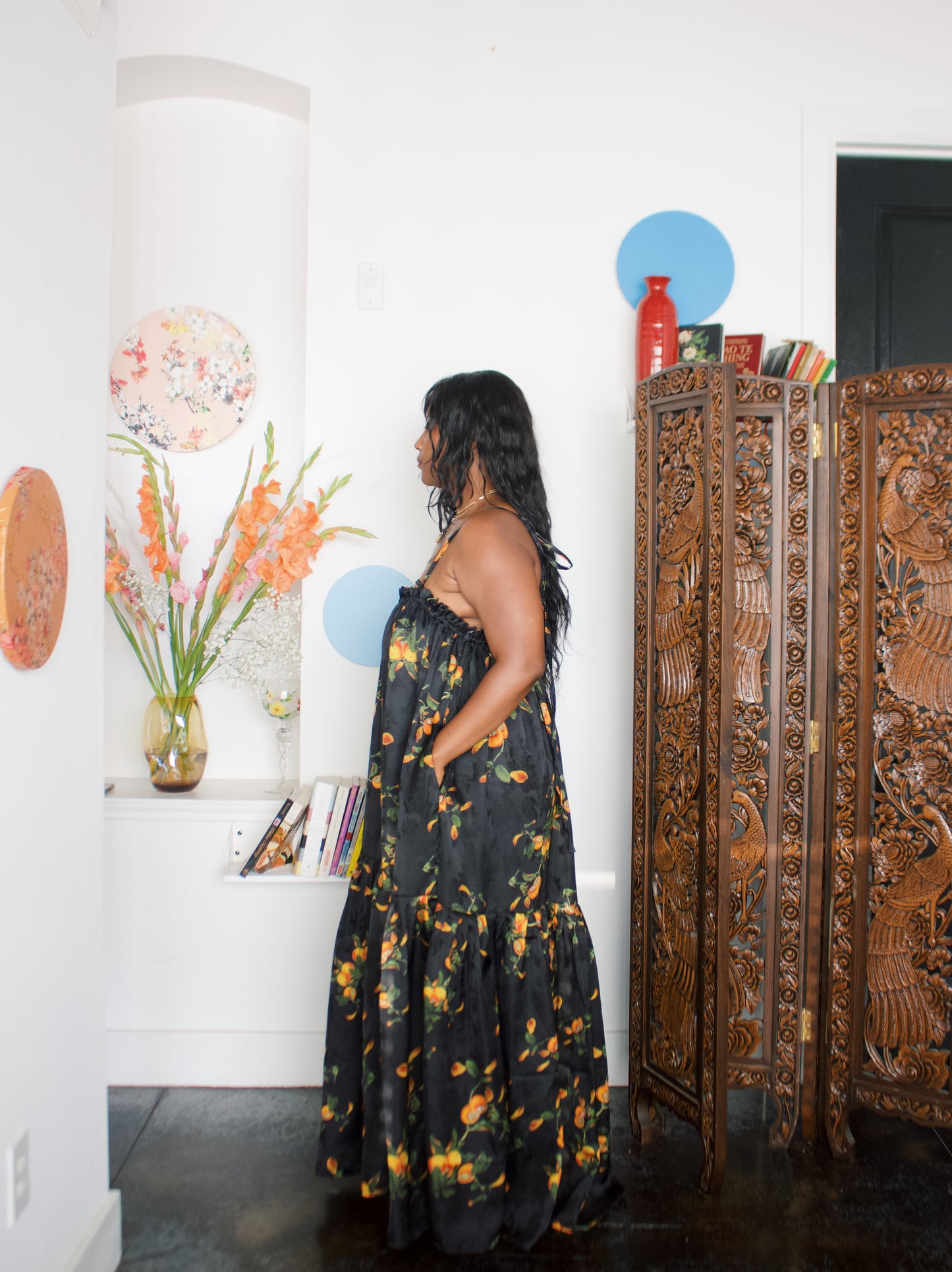 The Omi Dress - Persimmon