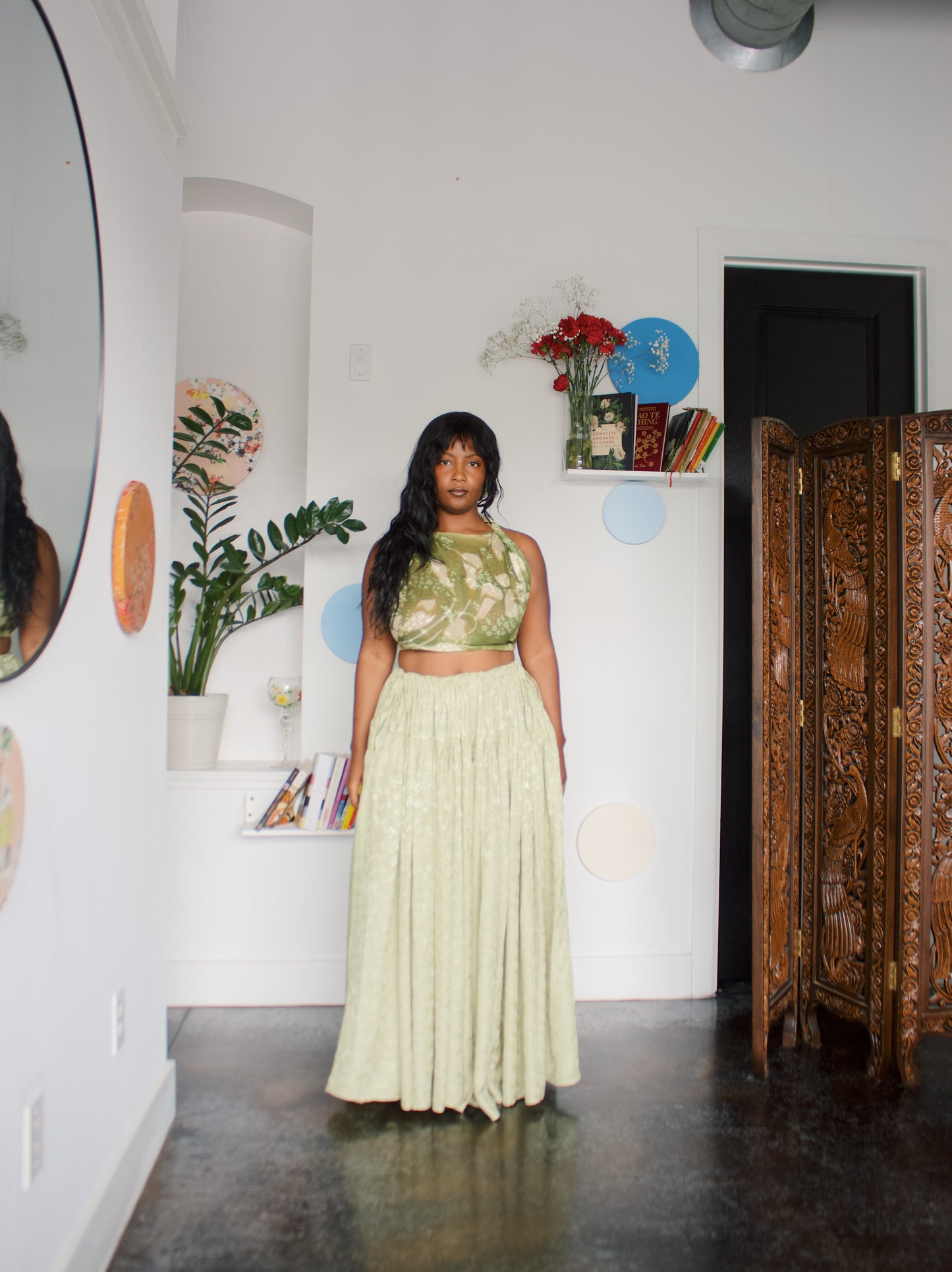 The Meadow Skirt | Roses