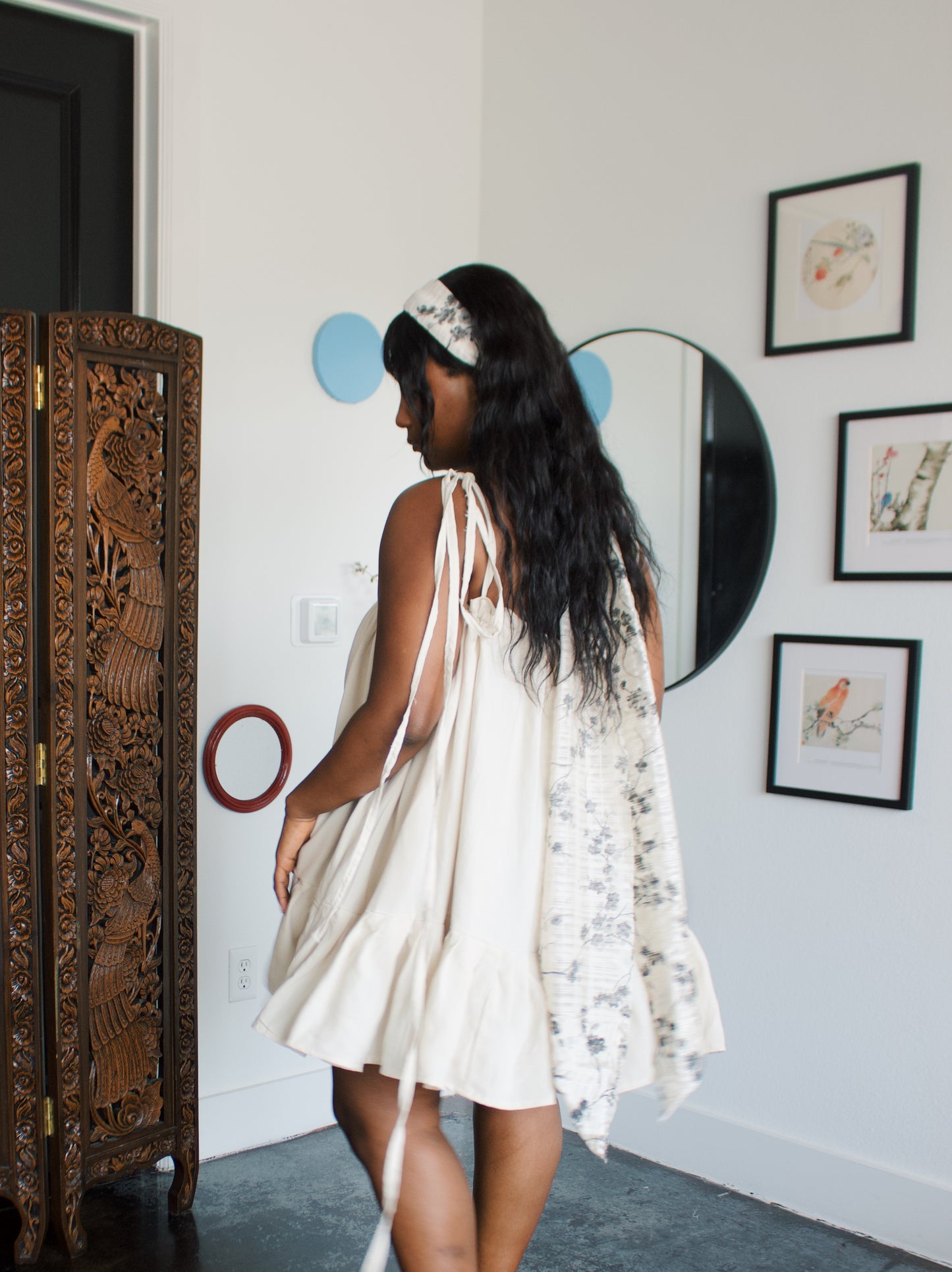 The Komi Dress in Linen