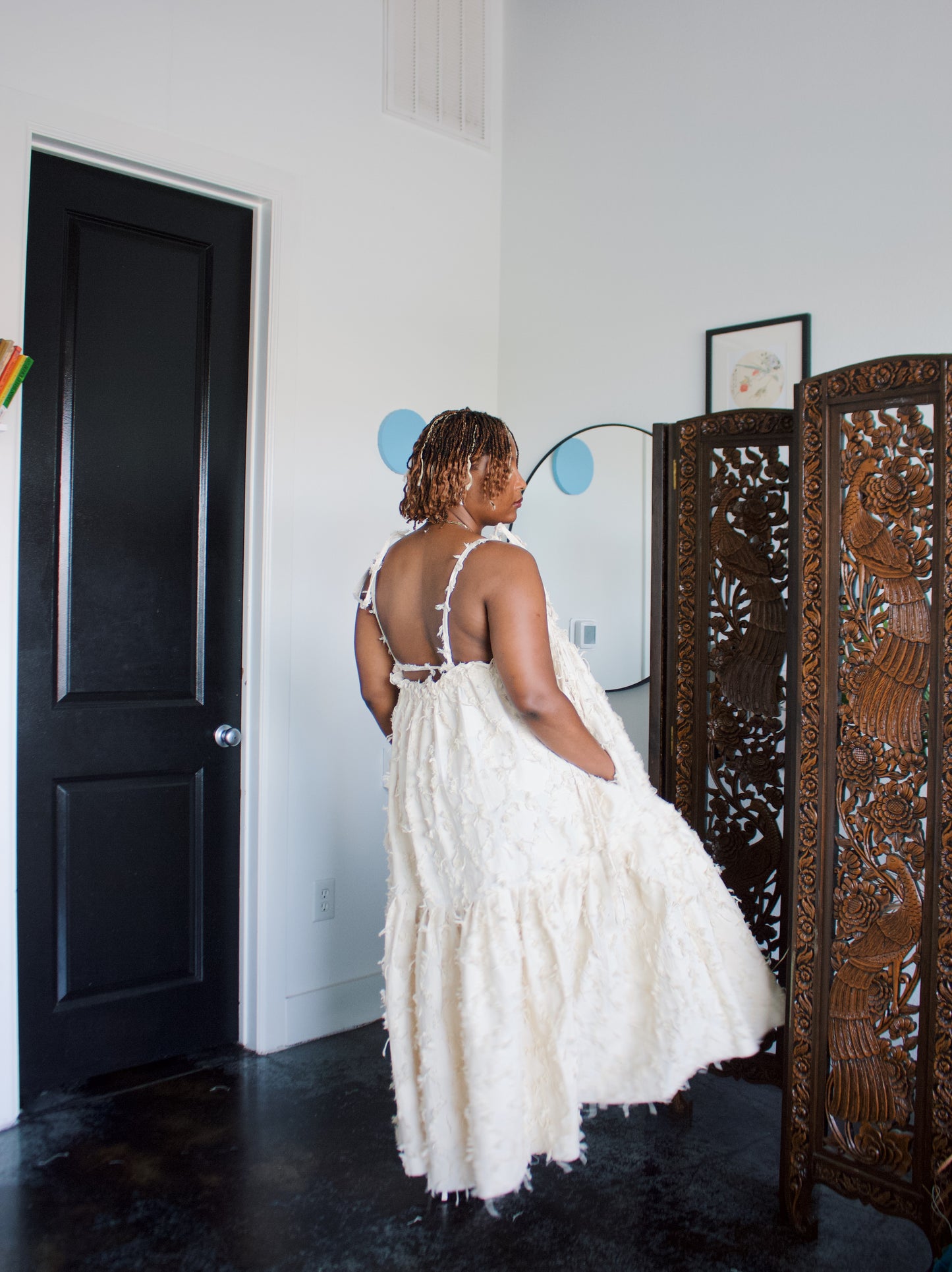 The Omi Dress in CotLin - Mum