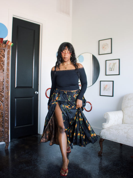 The Meadow Skirt | Persimmon