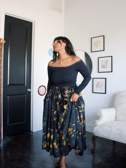 The Meadow Skirt | Persimmon