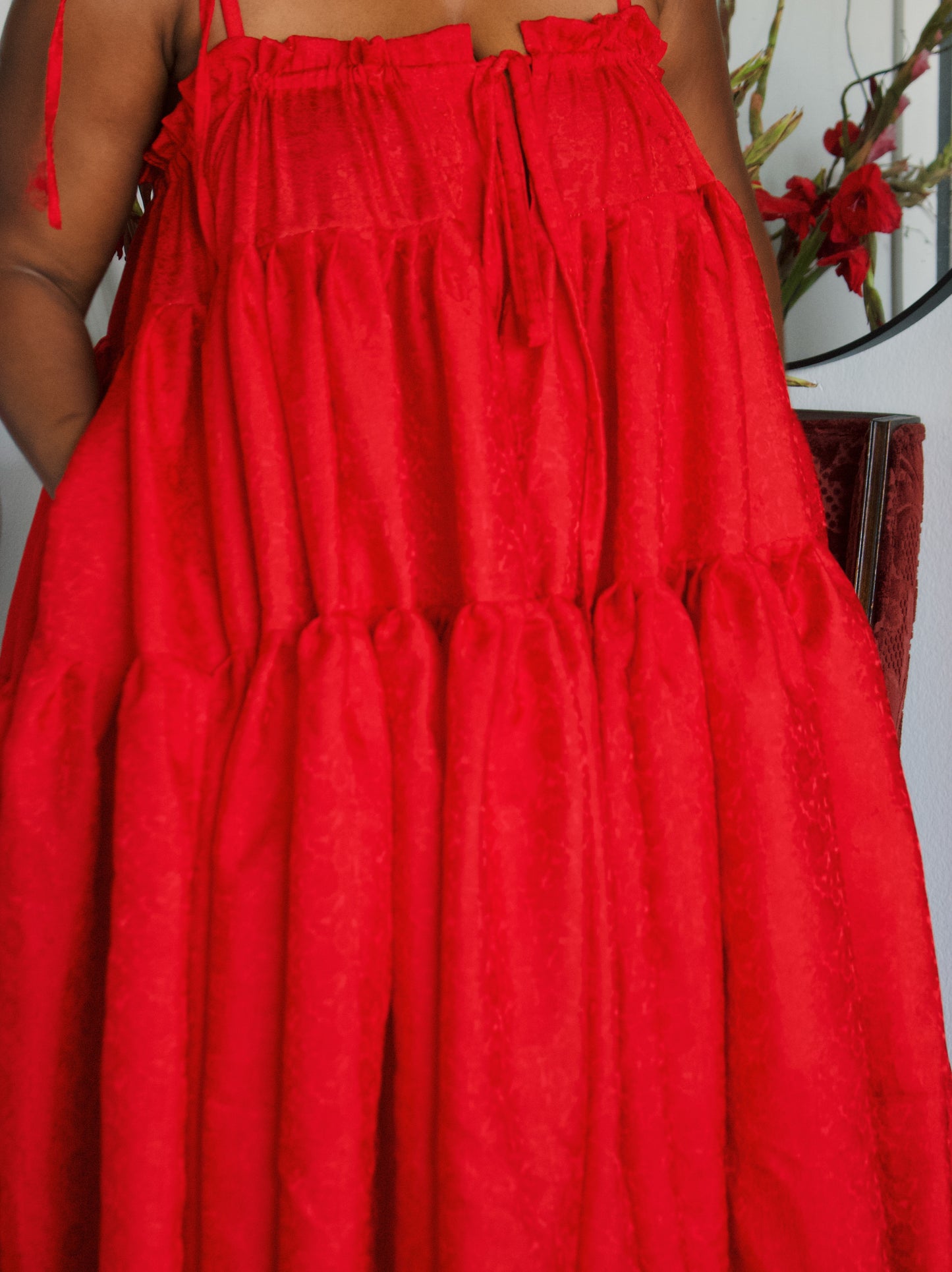 The Iris Dress in Silk