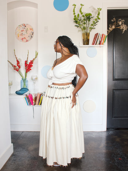 The Iris Beaded Skirt - Coming Soon