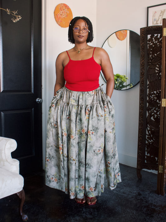 The Meadow Skirt | Stone