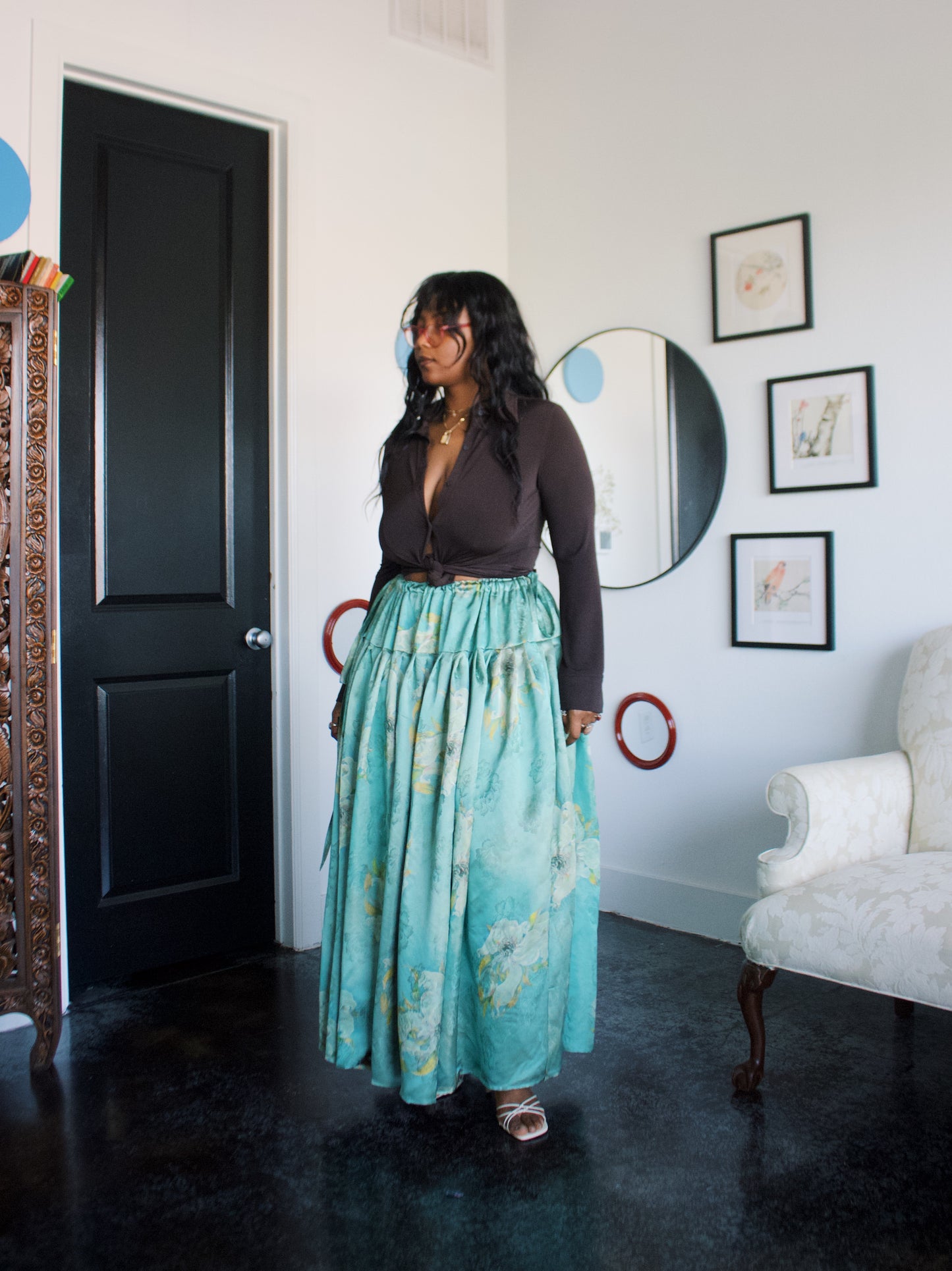 The Meadow Skirt | Blue Lilly