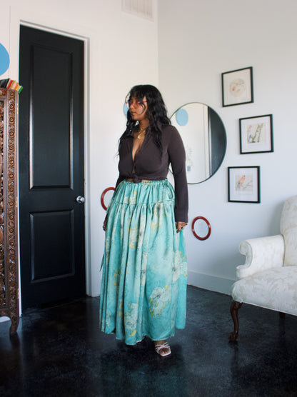 The Meadow Skirt | Blue Lilly