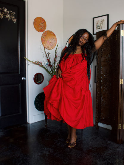 The Iris Dress in Silk