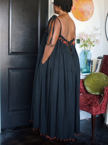 The Iris Dress | Beaded