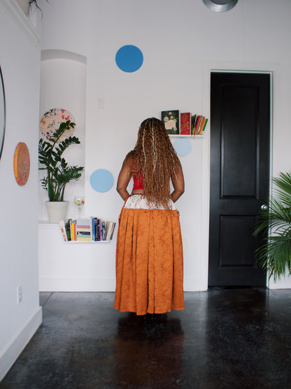 The JOANNA Skirt in Plum | Sunset