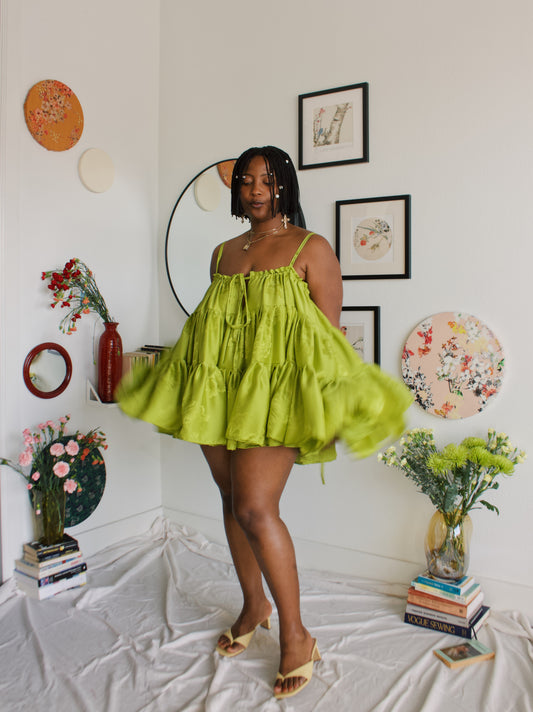 The Hibiscus Dress - in Cot/Lin