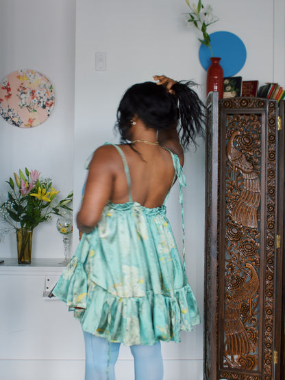 The Komi Dress - Blue Lily
