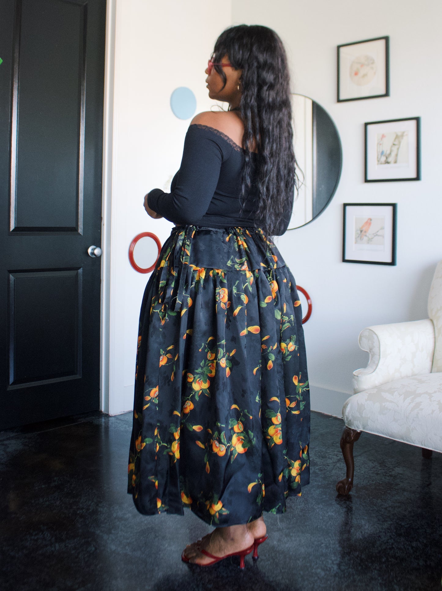 The Meadow Skirt | Persimmon