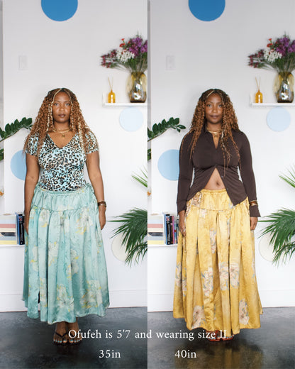 The Meadow Skirt | Yellow Lilly