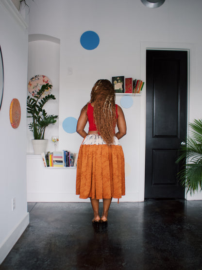 The JOANNA Skirt in Plum | Sunset