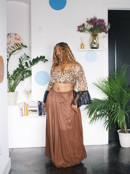 The Meadow Skirt | Choco