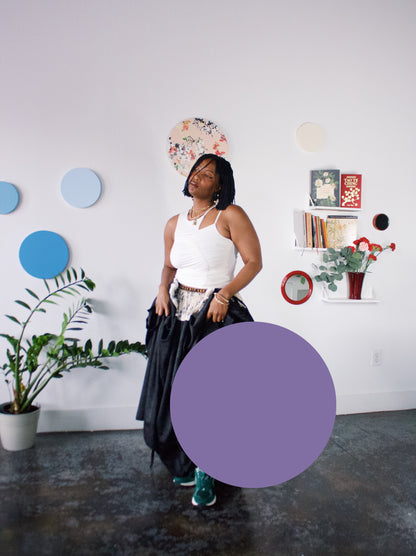 The JOANNA Skirt in Plum | Wisteria