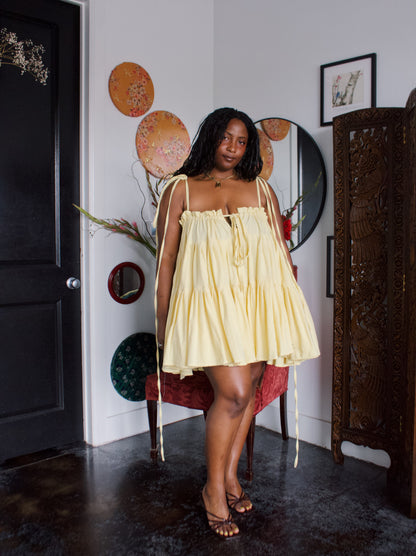 The Hibiscus Dress - in Cot/Lin