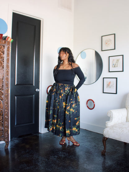 The Meadow Skirt | Persimmon