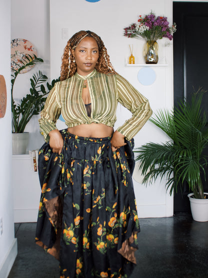 The Meadow Skirt | Persimmon