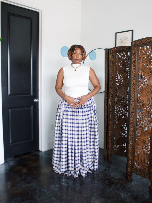 The Meadow Skirt - Plaid - Bonny