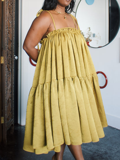 The Omi Dress in Plum