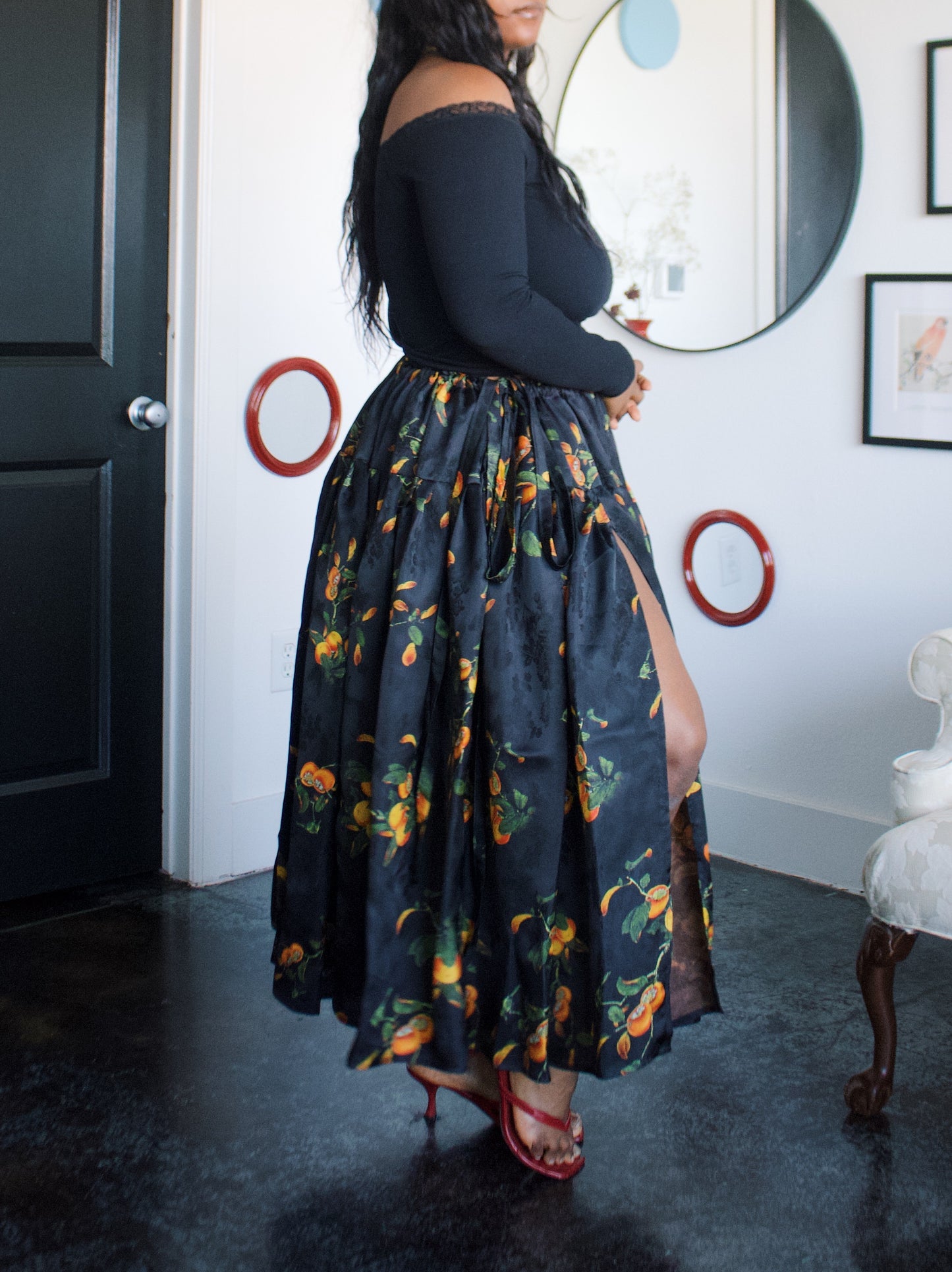 The Meadow Skirt | Persimmon