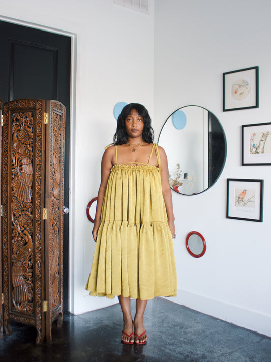 The Omi Dress in Plum
