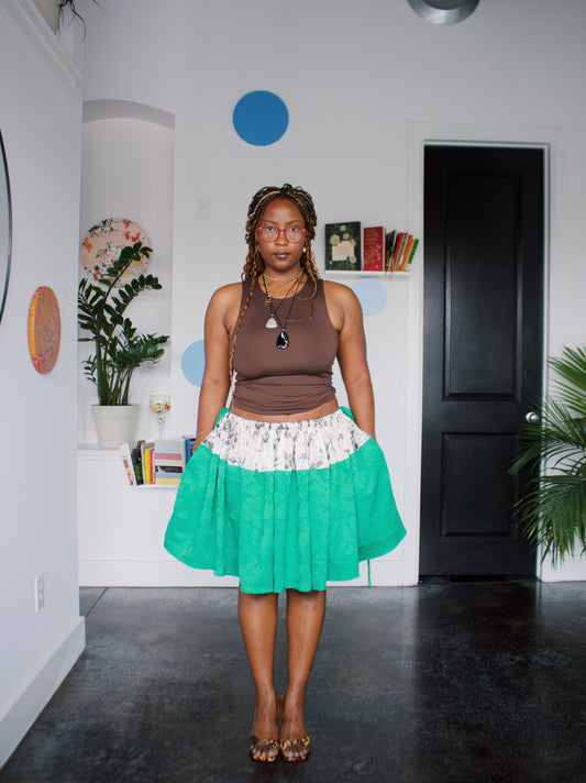 The JOANNA Skirt in Plum | Clover