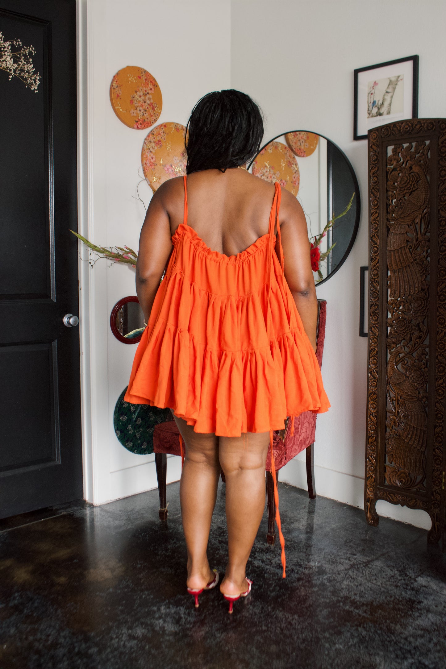 The Hibiscus Dress - in Cot/Lin