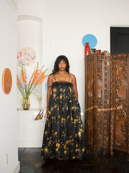 The Omi Dress - Persimmon