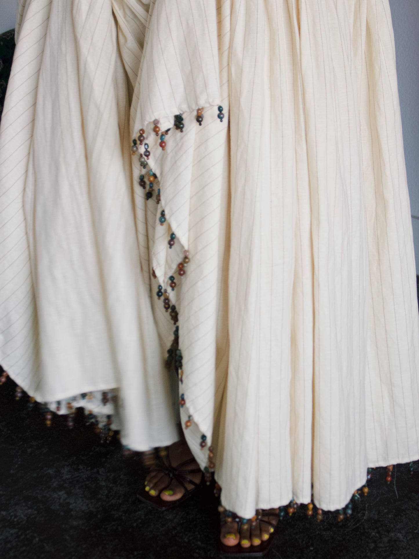 The Iris Dress | Beaded