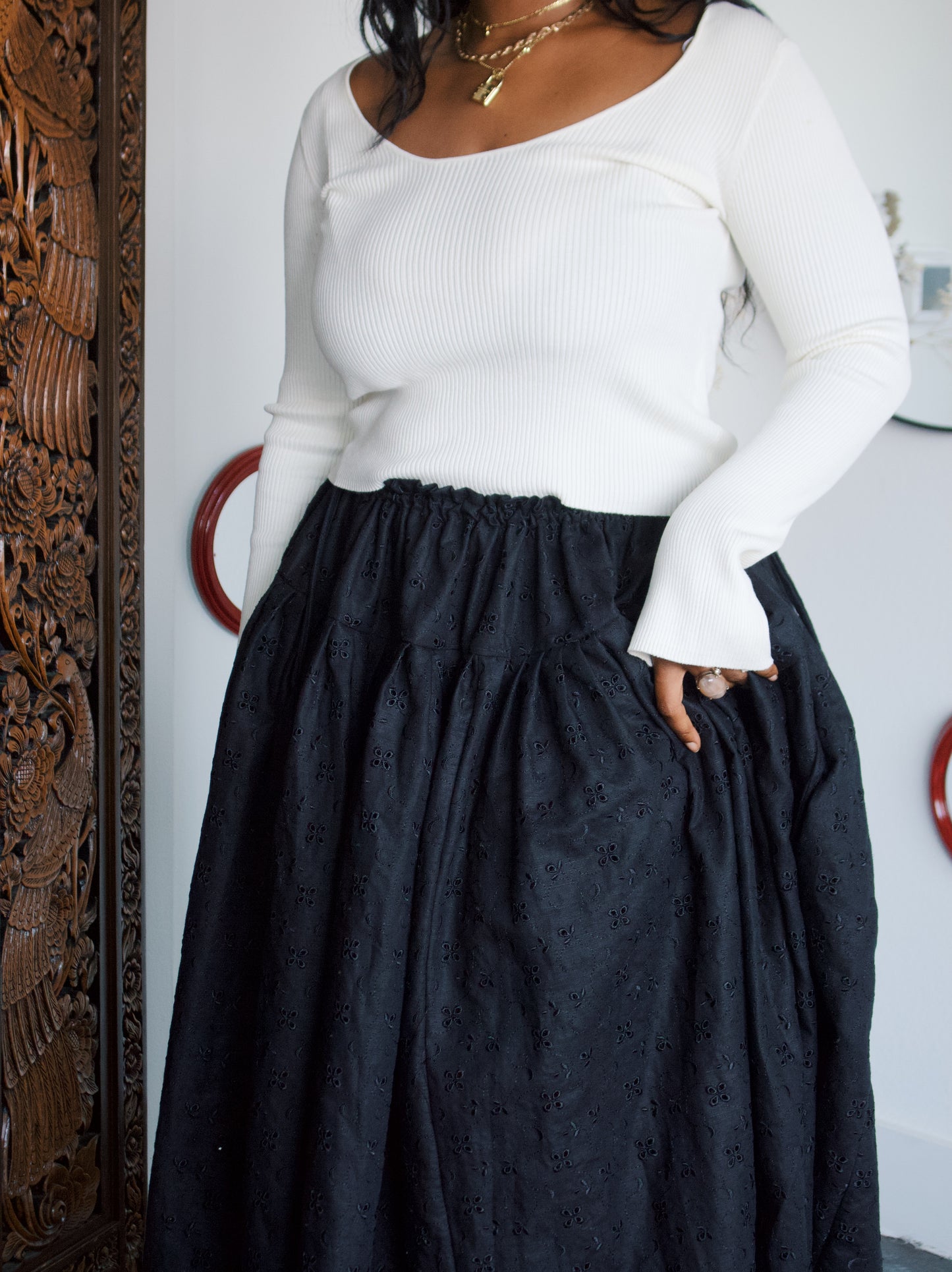 The Meadow Skirt | Eyelet