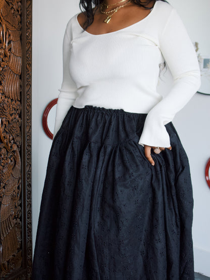 The Meadow Skirt | Eyelet