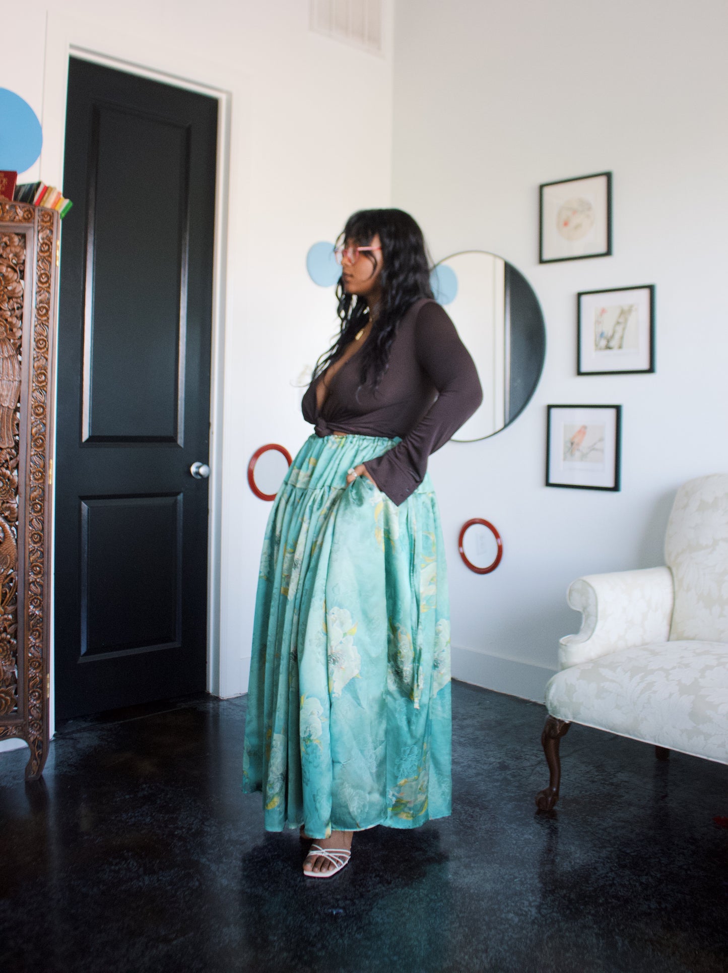 The Meadow Skirt | Blue Lilly