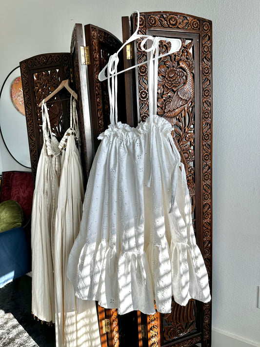 The Komi Dress in Linen