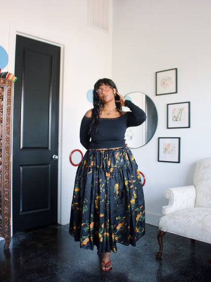 The Meadow Skirt | Persimmon