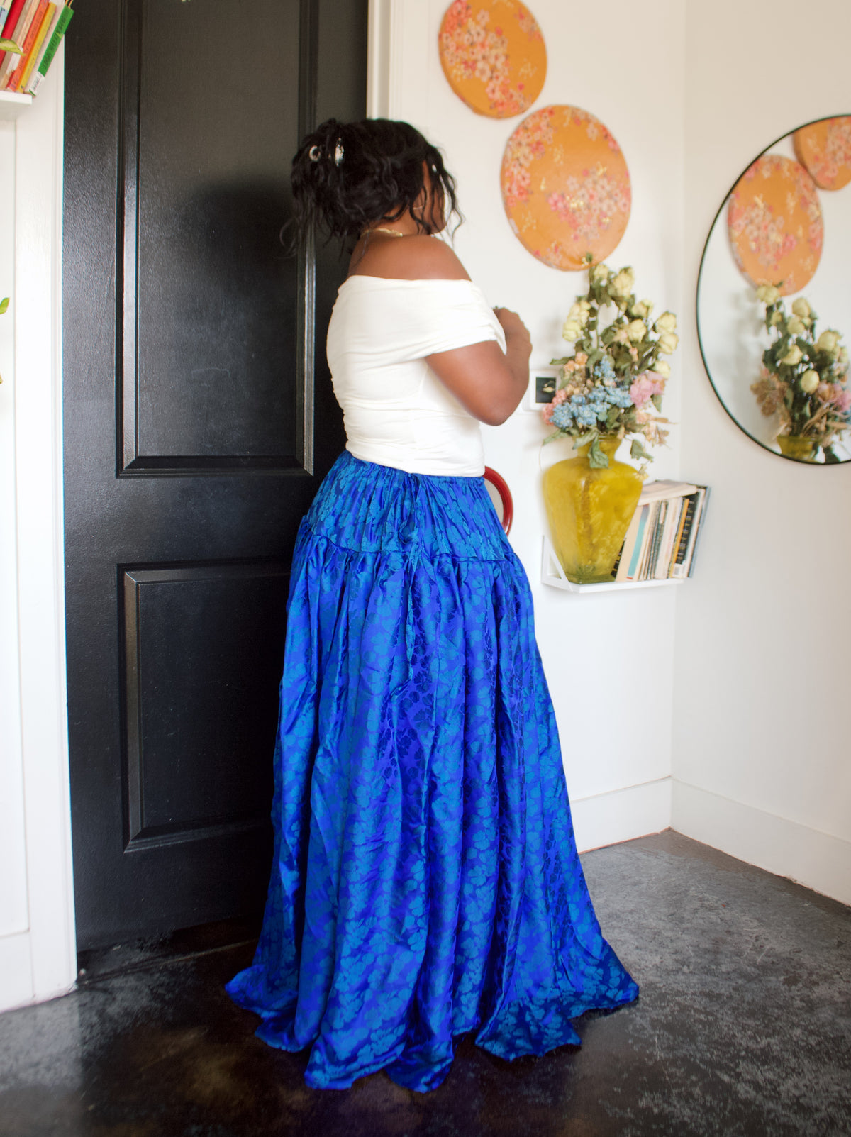 The Meadow Skirt in Silk